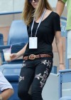 Brooklyn Decker In thight jeans at US Open 2012